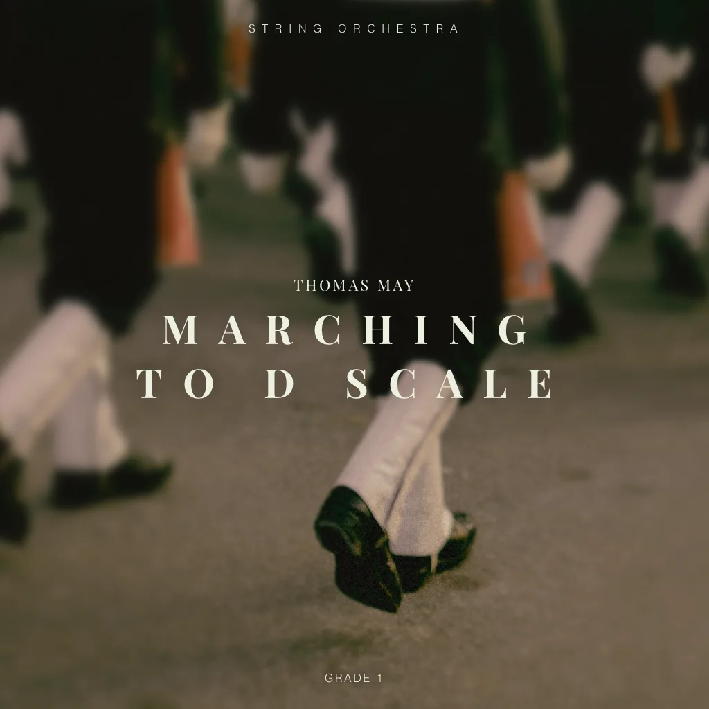 Marching to D Scale art